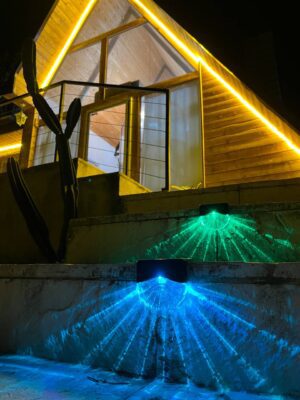 چراغ خورشیدی پله ای