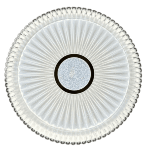 چراغ سقفی 36 وات گرد مودی طرح نیلوفری