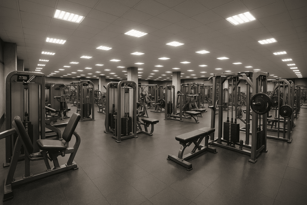 نورپردازی باشگاه های ورزشی