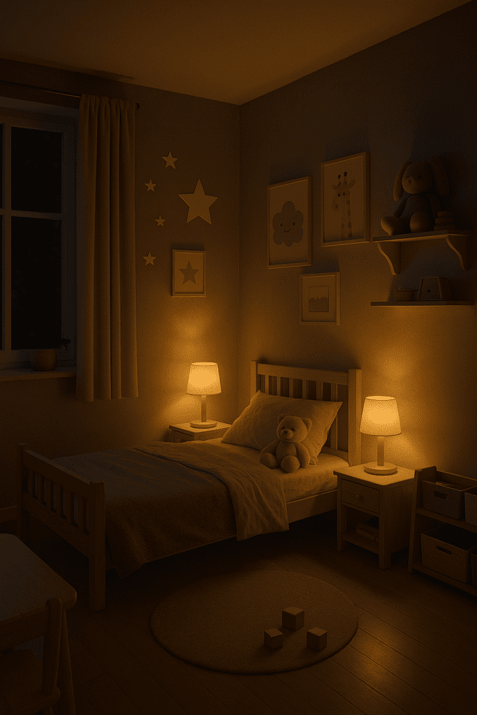 نورپردازی اتاق خواب کودک