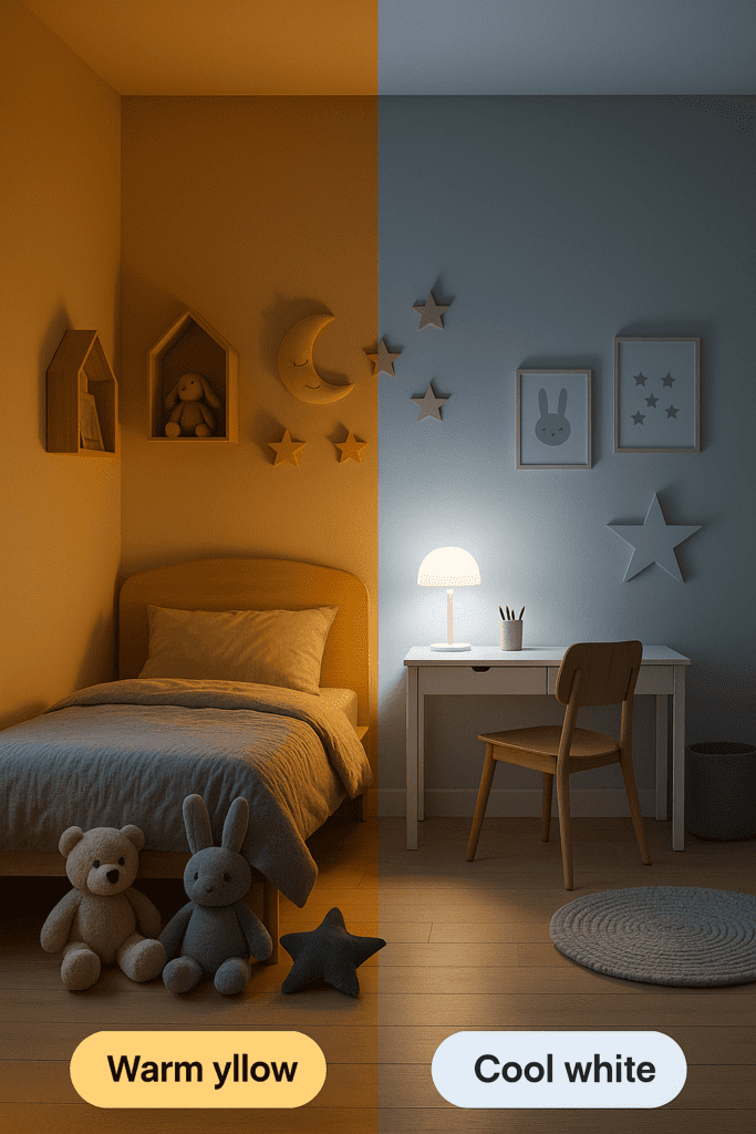 نورپردازی اتاق خواب کودک