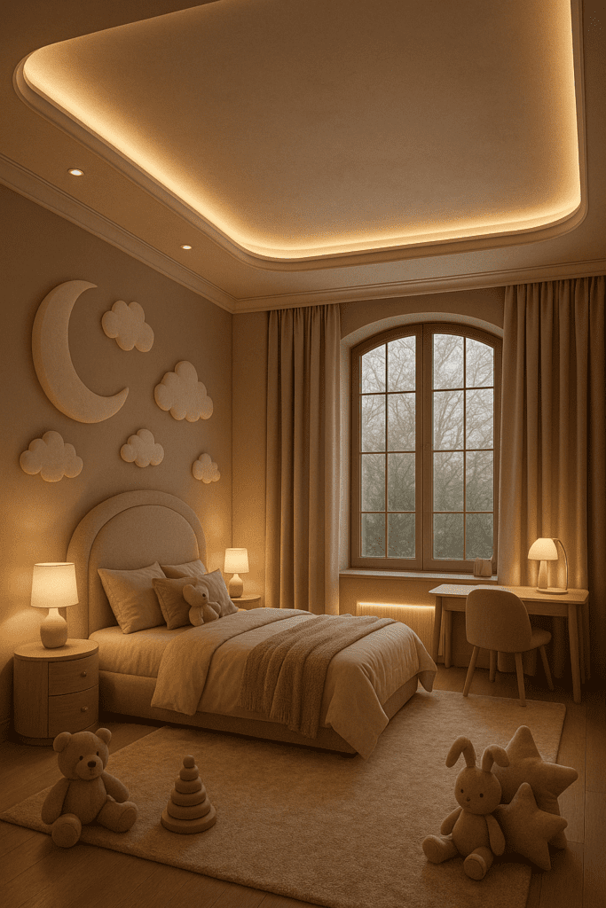 نورپردازی اتاق خواب کودک