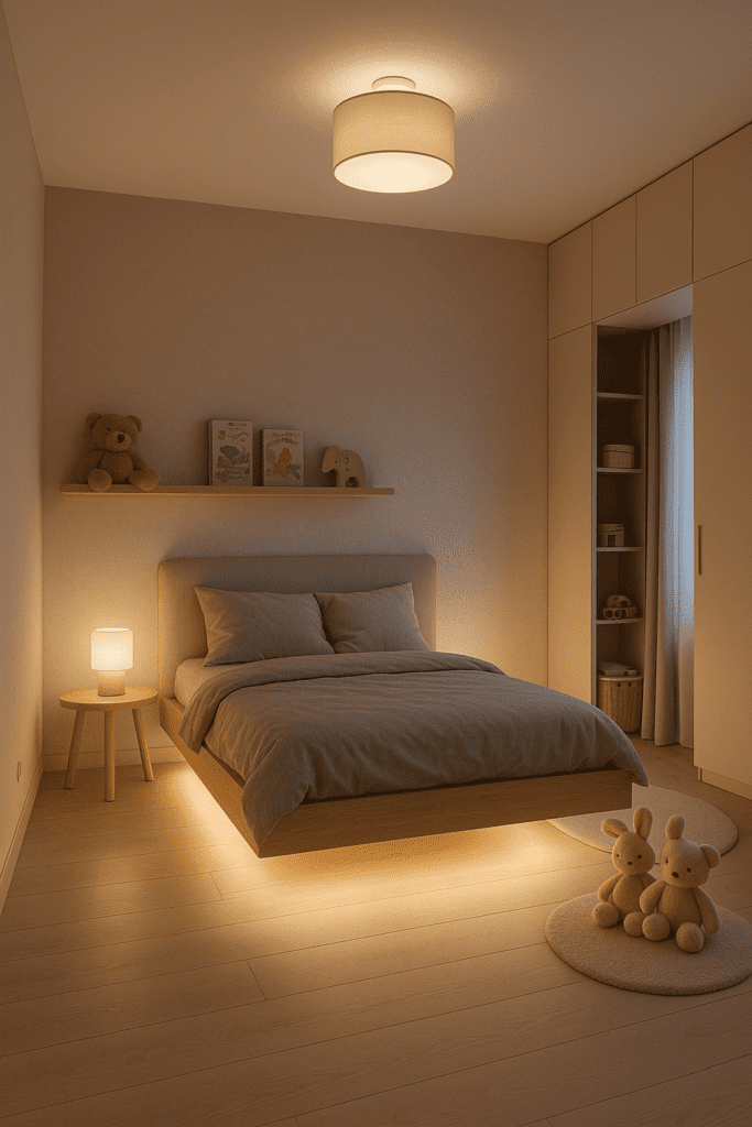 نورپردازی اتاق خواب کودک