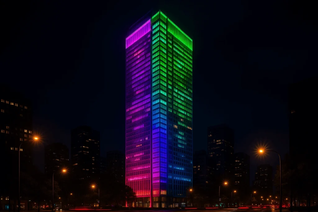 سبک‌های نورپردازی نما داینامیک