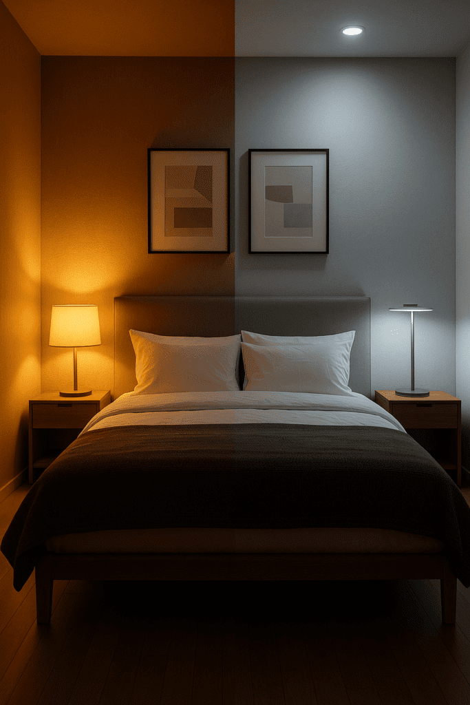 نورپردازی اتاق خواب