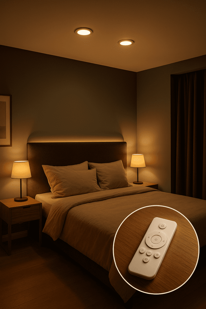نورپردازی اتاق خواب