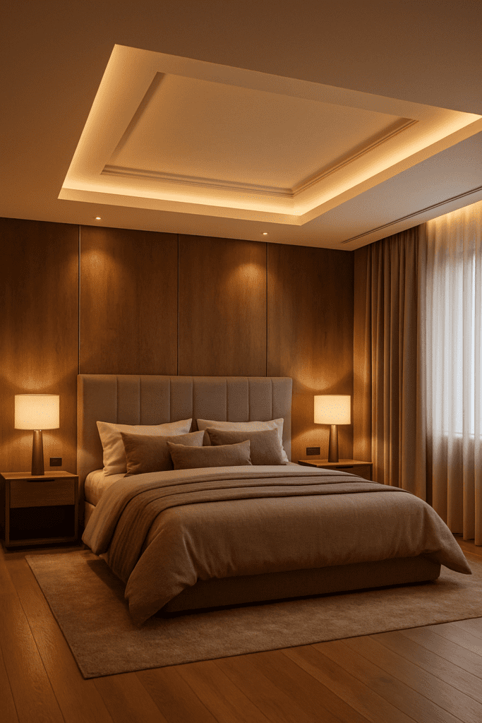 نورپردازی اتاق خواب