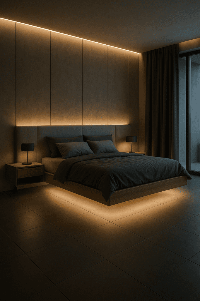 نورپردازی اتاق خواب