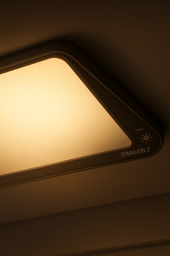 پنل سقفی با قابلیت تنظیم شدت نور