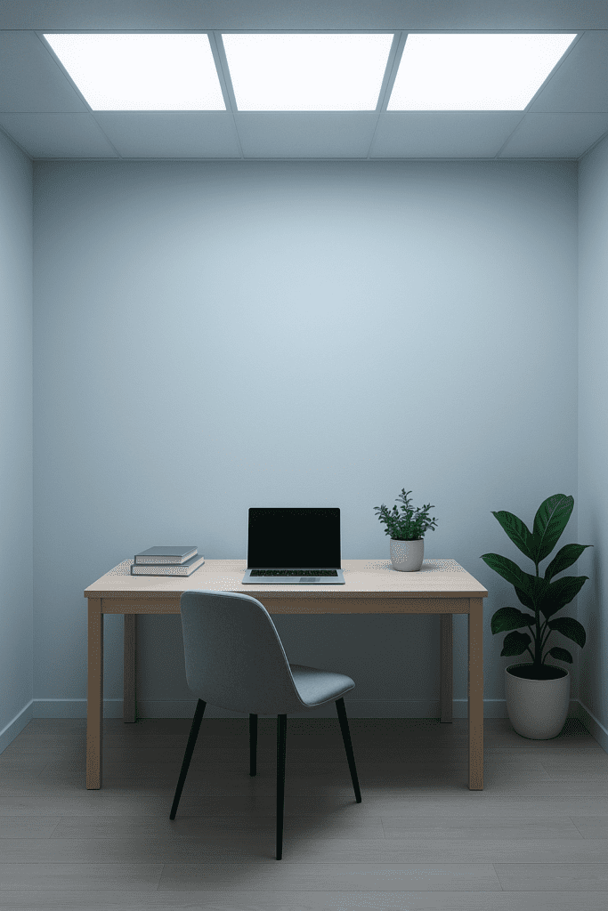 دمای رنگ مناسب پنل سقفی اتاق نشیمن