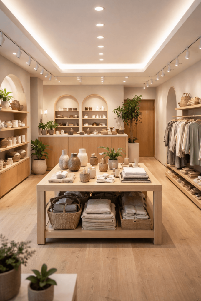 نورپردازی مغازه و فروشگاه