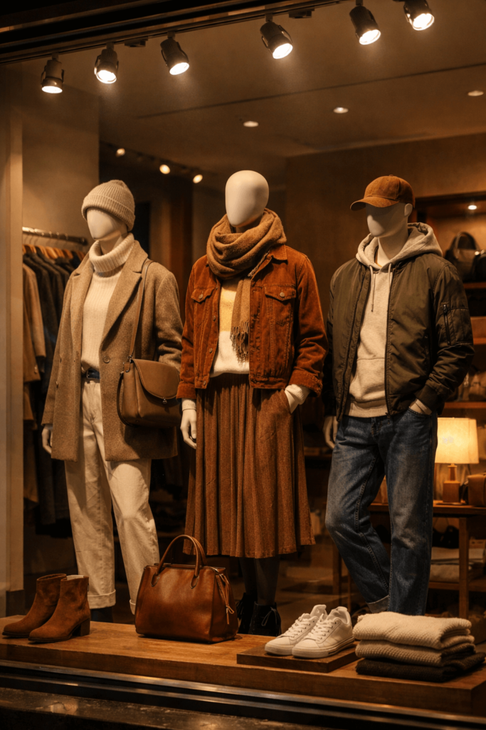 نورپردازی ویترین مغازه