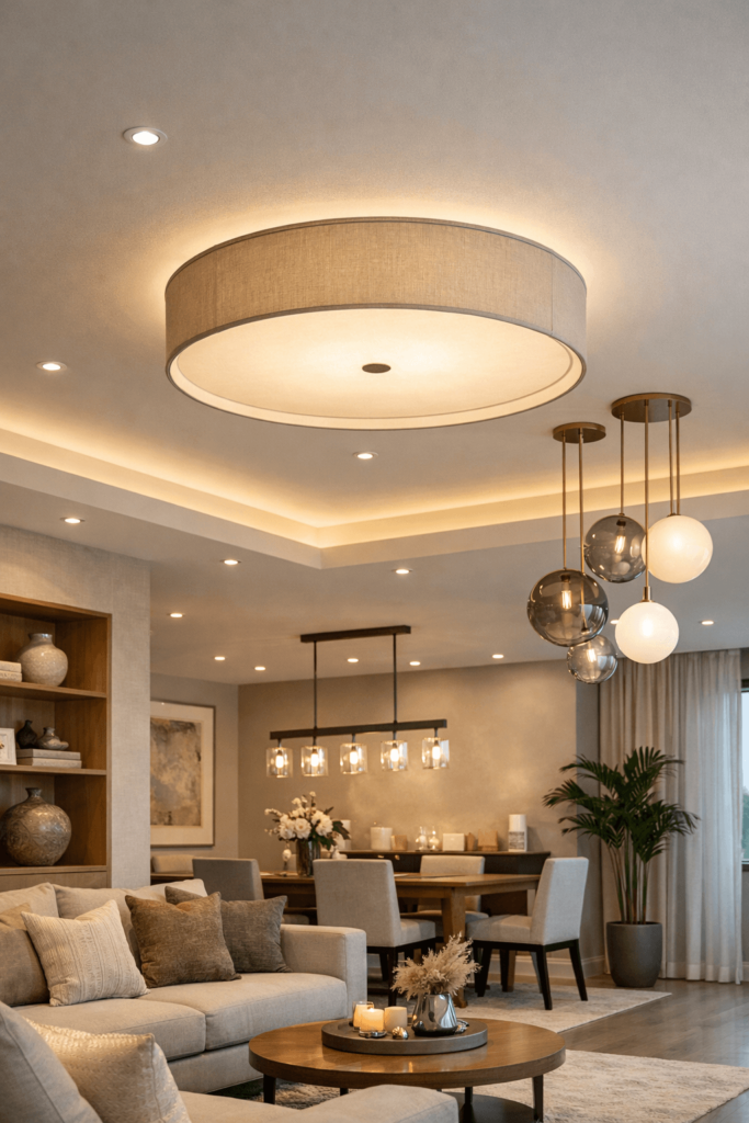 نورپردازی سقف 