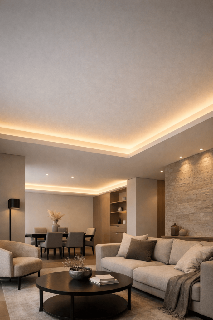 نورپردازی سقف 