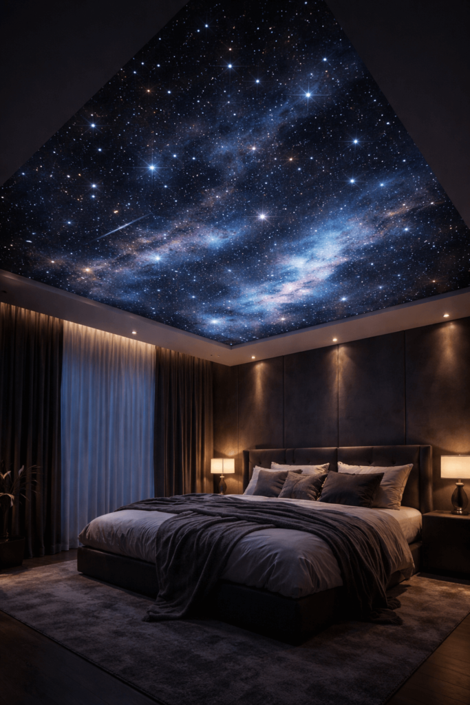 نورپردازی سقف کهکشانی