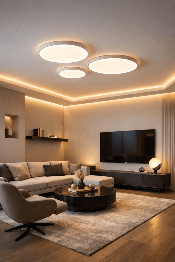 اصول اولیه نورپردازی سقف سالن پذیرایی اصول اولیه نورپردازی سقف سالن پذیرایی